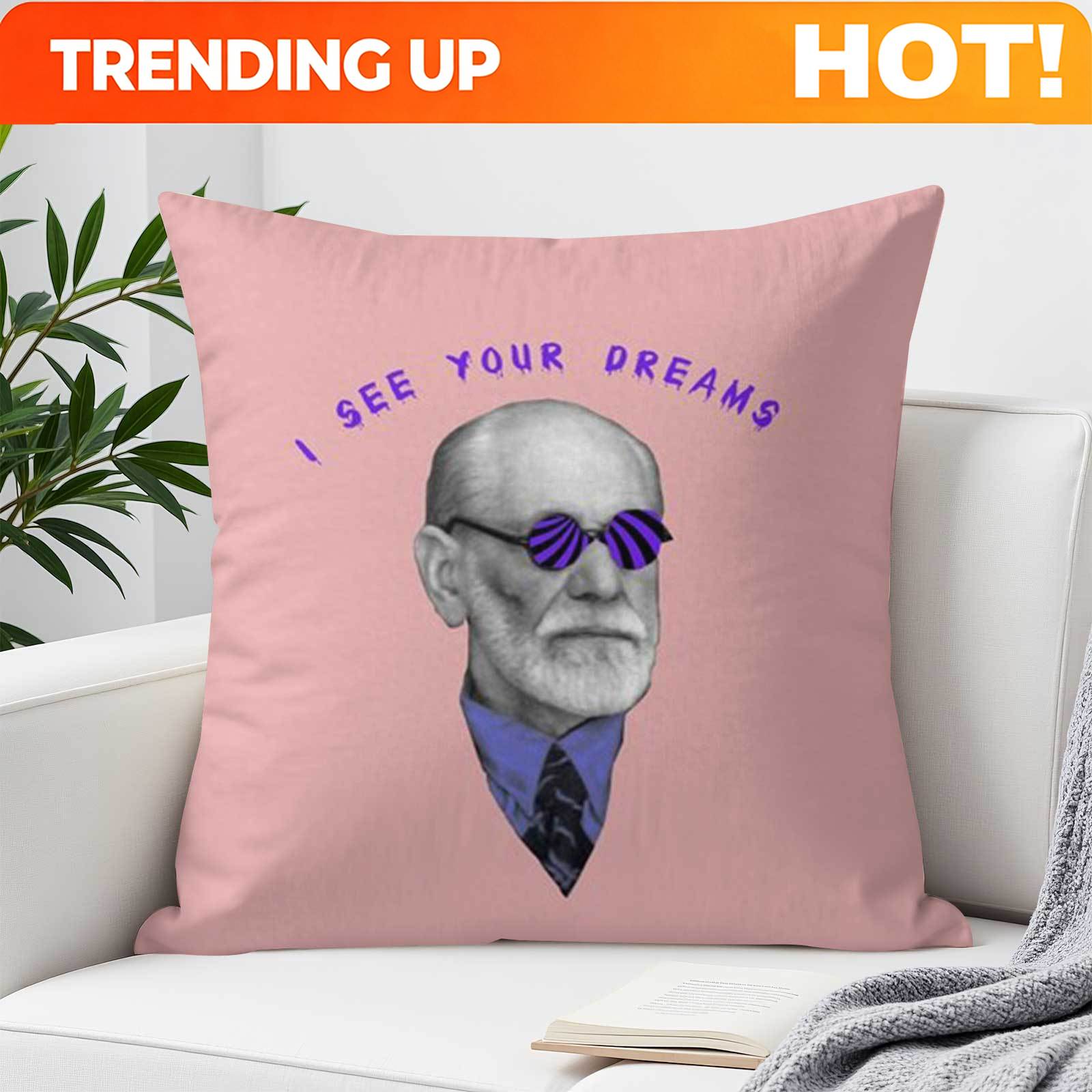 Throw Pillow - カスタマイズ 1 個 I See Your
