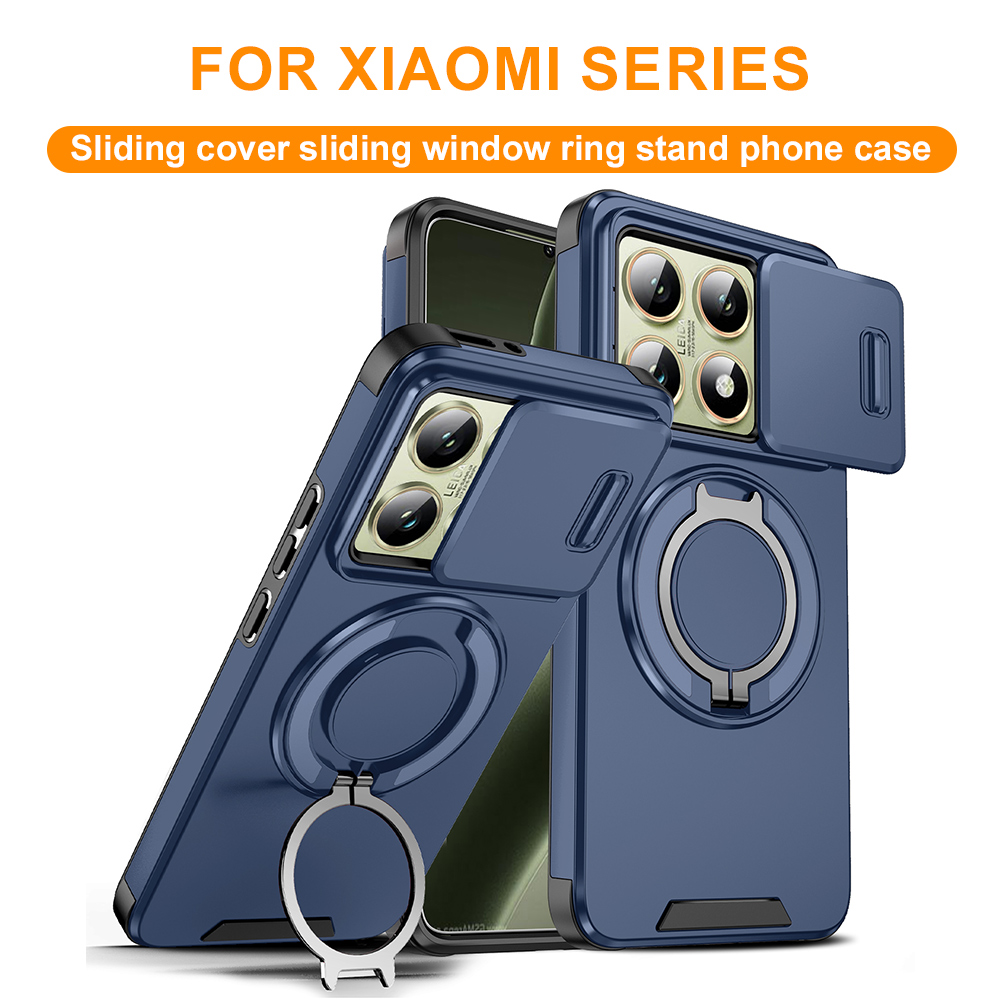Area Rug - Xiaomi 14T Pro用 マグネット式耐衝撃360度保護ケース ° 回転式リングキックスタンド耐衝撃保護ケース内蔵磁気プレート