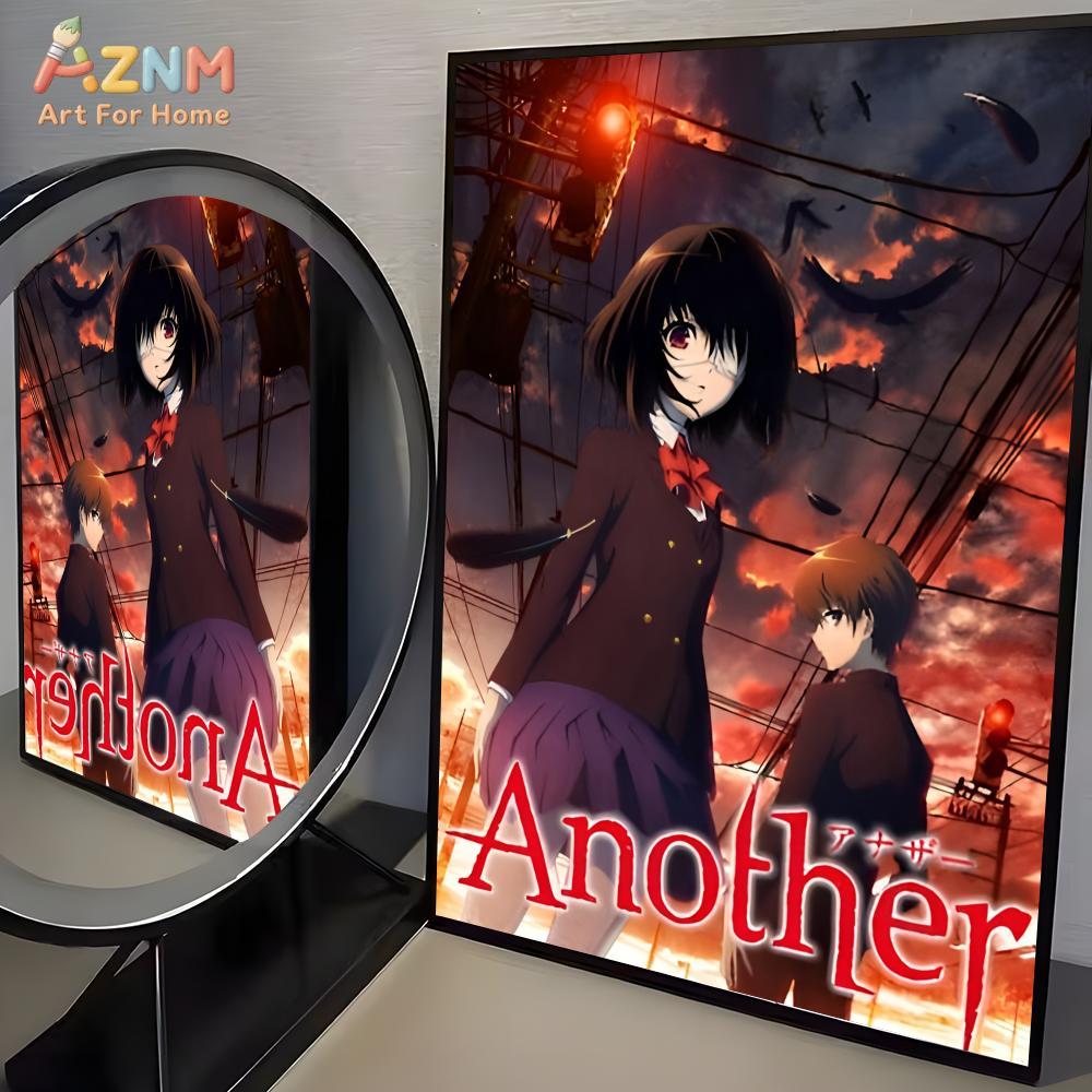 1 個 A-Another クラシックな日本のアニメポスター - Interior Design Living Room のレビューと価格