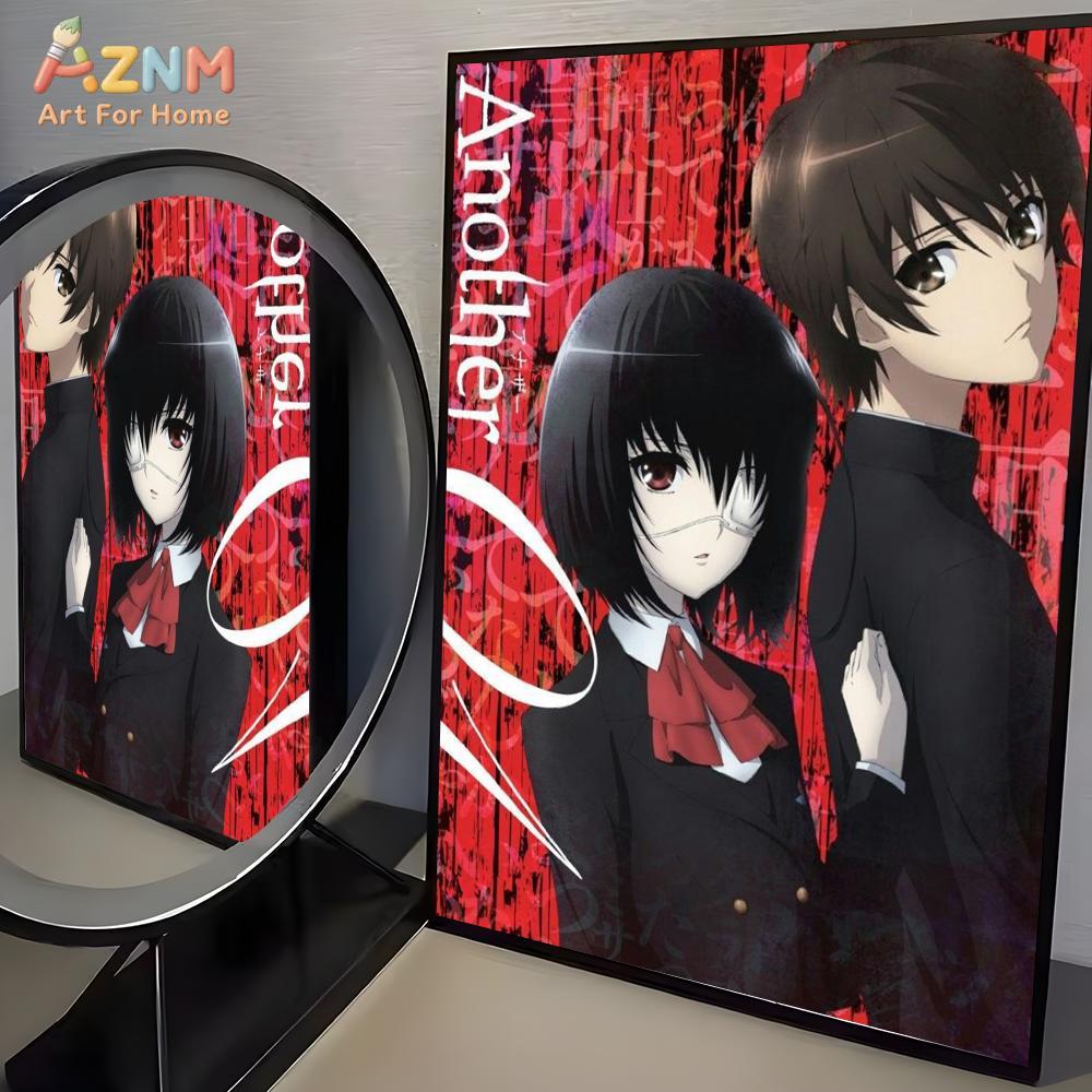 1 個 A-Another クラシックな日本のアニメポスター - Interior Design Living Room のレビューと価格