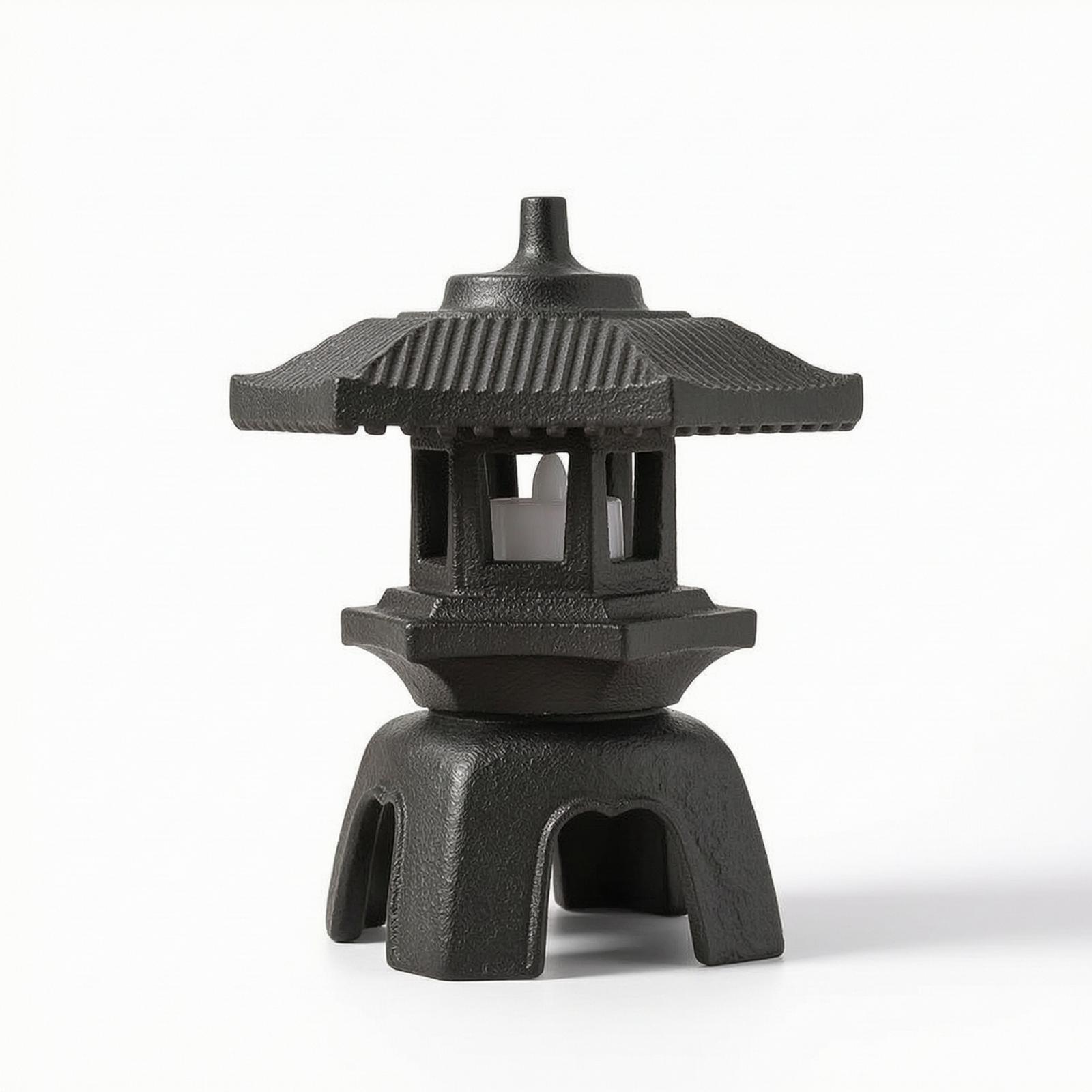鋳鉄製ランタン透かし彫りキャンドルホルダー卓上ランタン、伝統 - Candle Holder Decor のレビューと価格