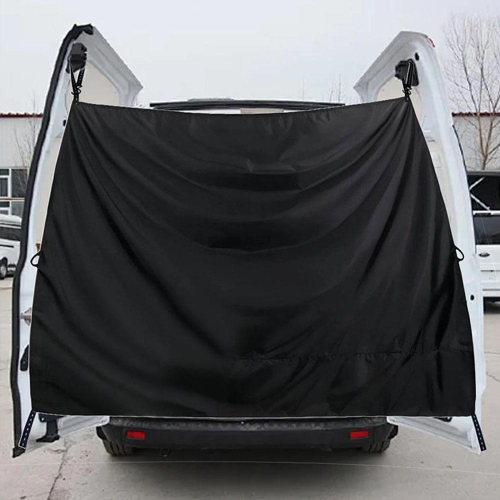 車のプライバシーシェードカバー バンの後部ドアカーテン 車の - Curtain Curtain のレビューと価格