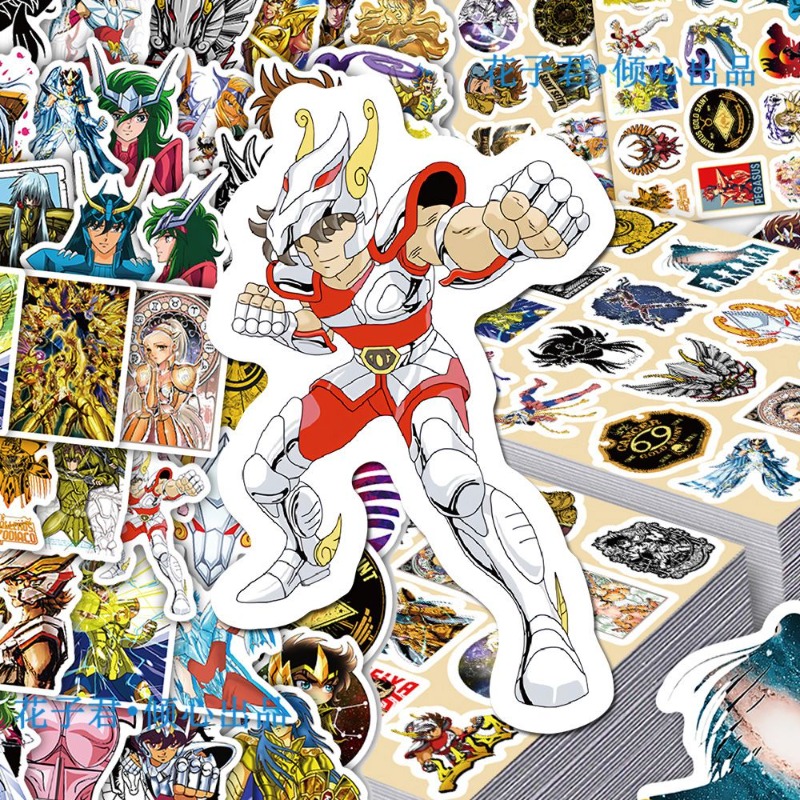 101 個聖闘士星矢アニメステッカー漫画キャラクター DIY - Wall Sticker のレビューと価格