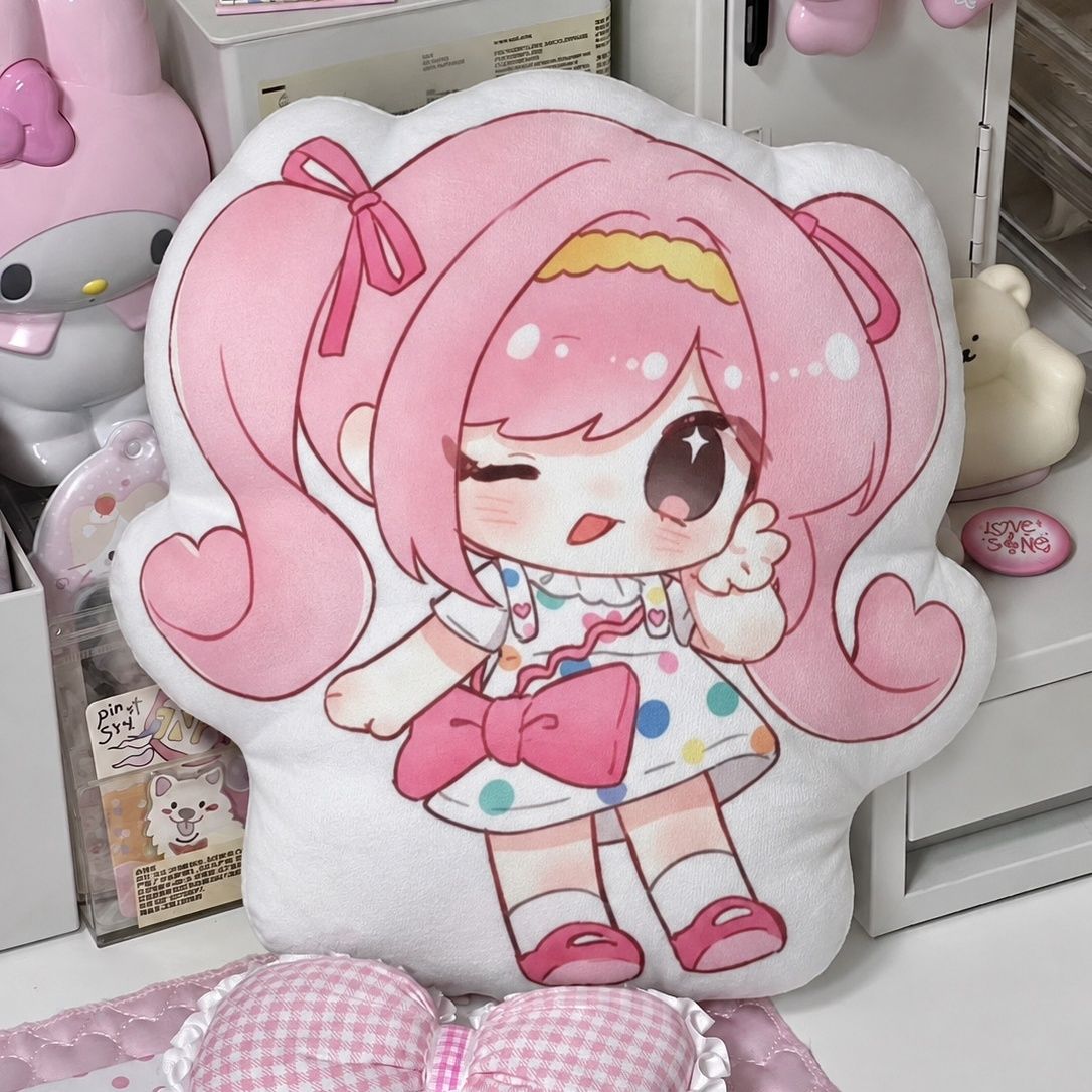 インフィニティ・ニッキ アニメコスプレ ぬいぐるみ ソフトク - Throw Pillow のレビューと価格