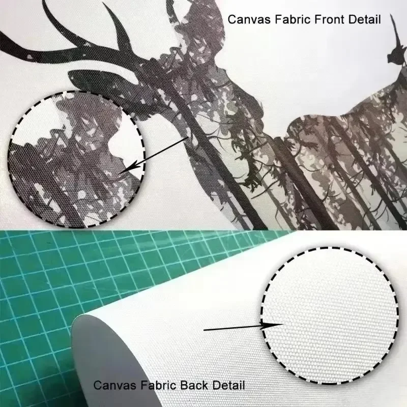 木製フレームのキャンバスポスター3枚セット。トスカーナの風景 - Abstract Canvas Set のレビューと価格