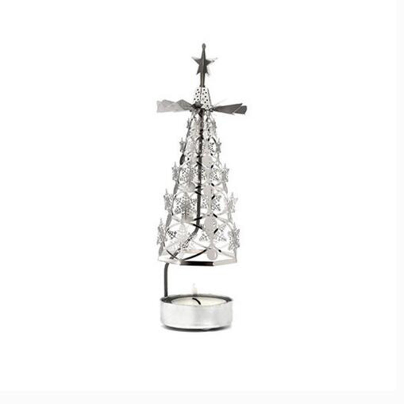 回転式キャンドルトレイ、ステンレス製回転式燭台、クリスマスや - Candle Holder Decor のレビューと価格