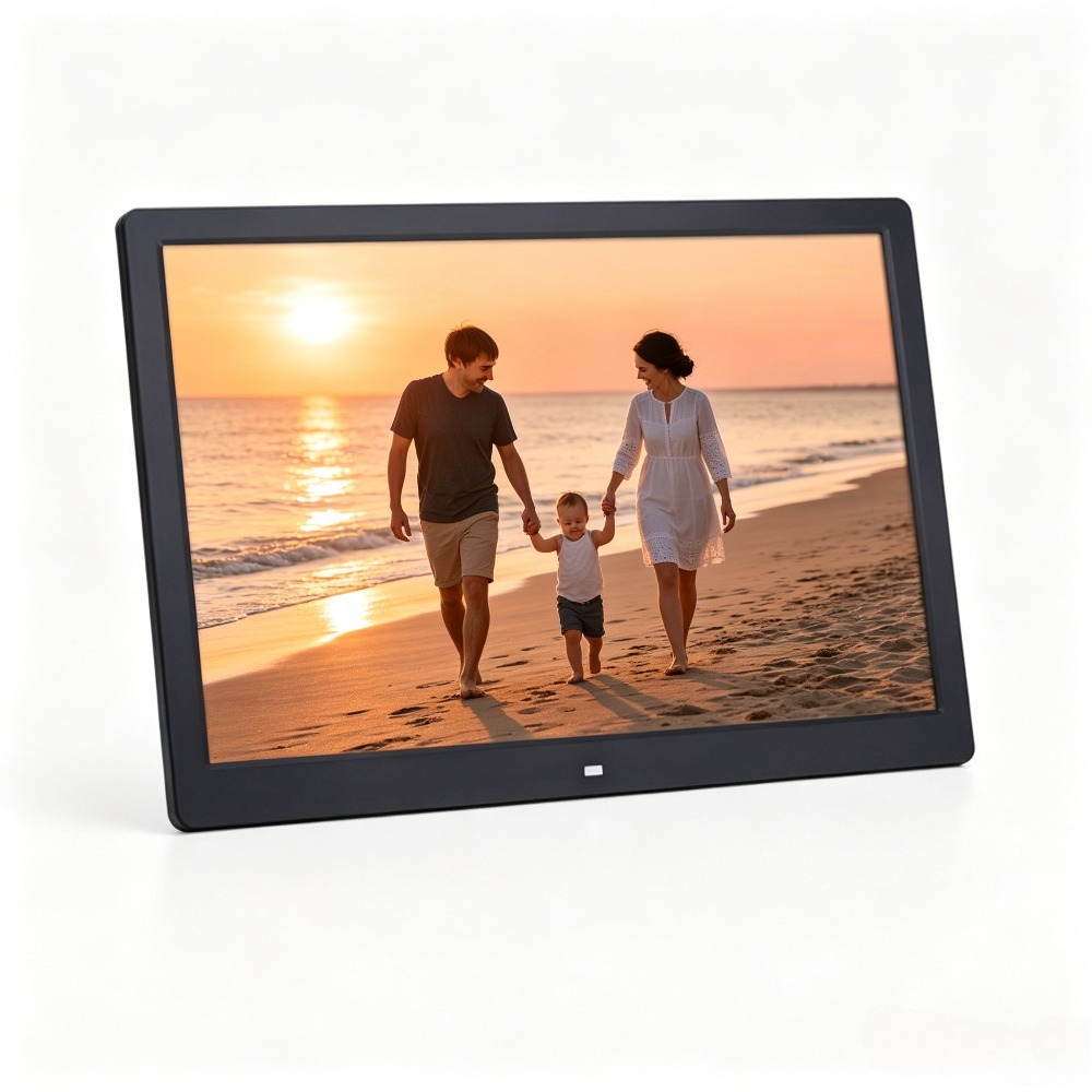 15インチデジタルフォトフレーム、リモコン付きLCDピクチャ - Picture Frame のレビューと価格