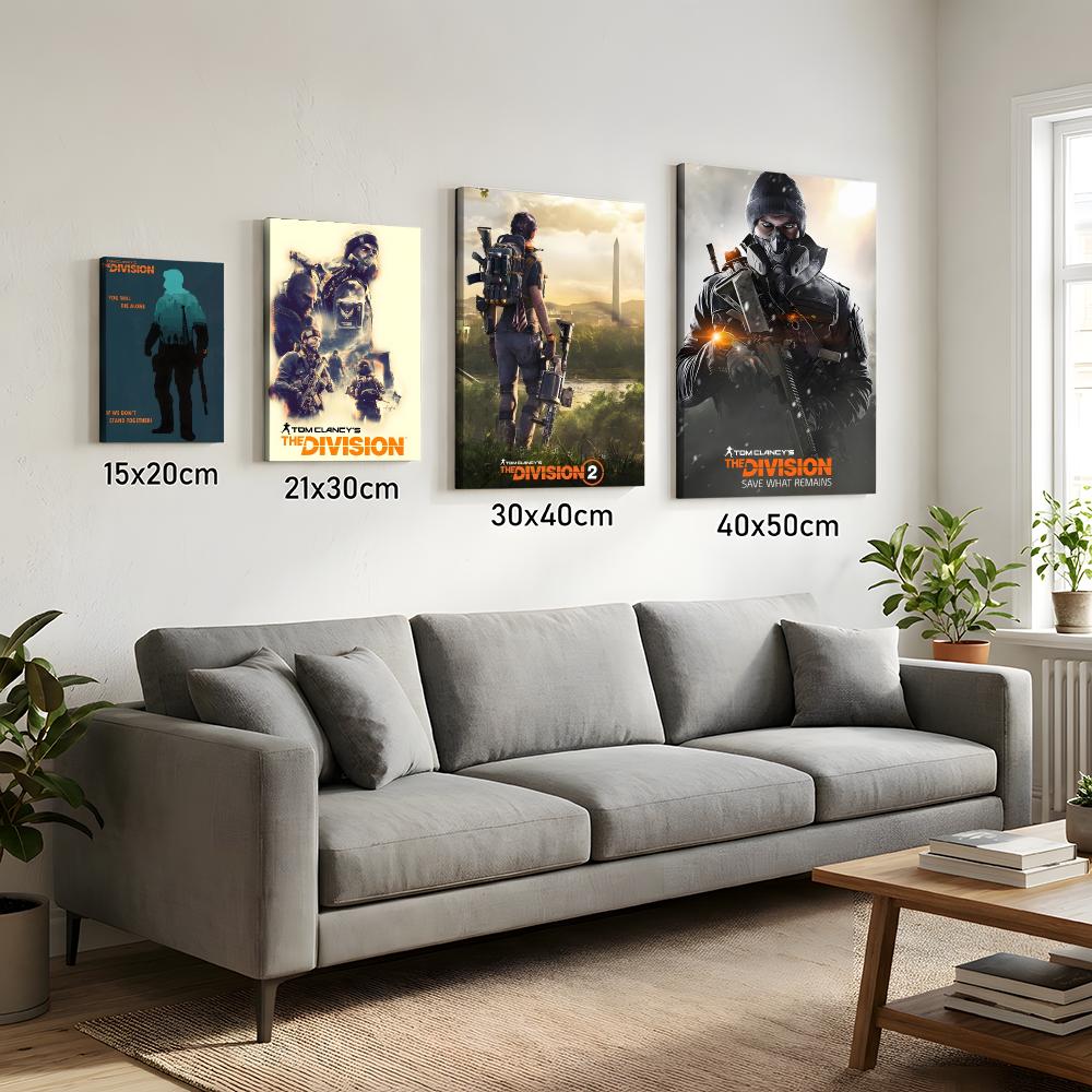 トム・クランシーの「ディビジョン2」フレーム付きウォールペイ - Picture Frame のレビューと価格