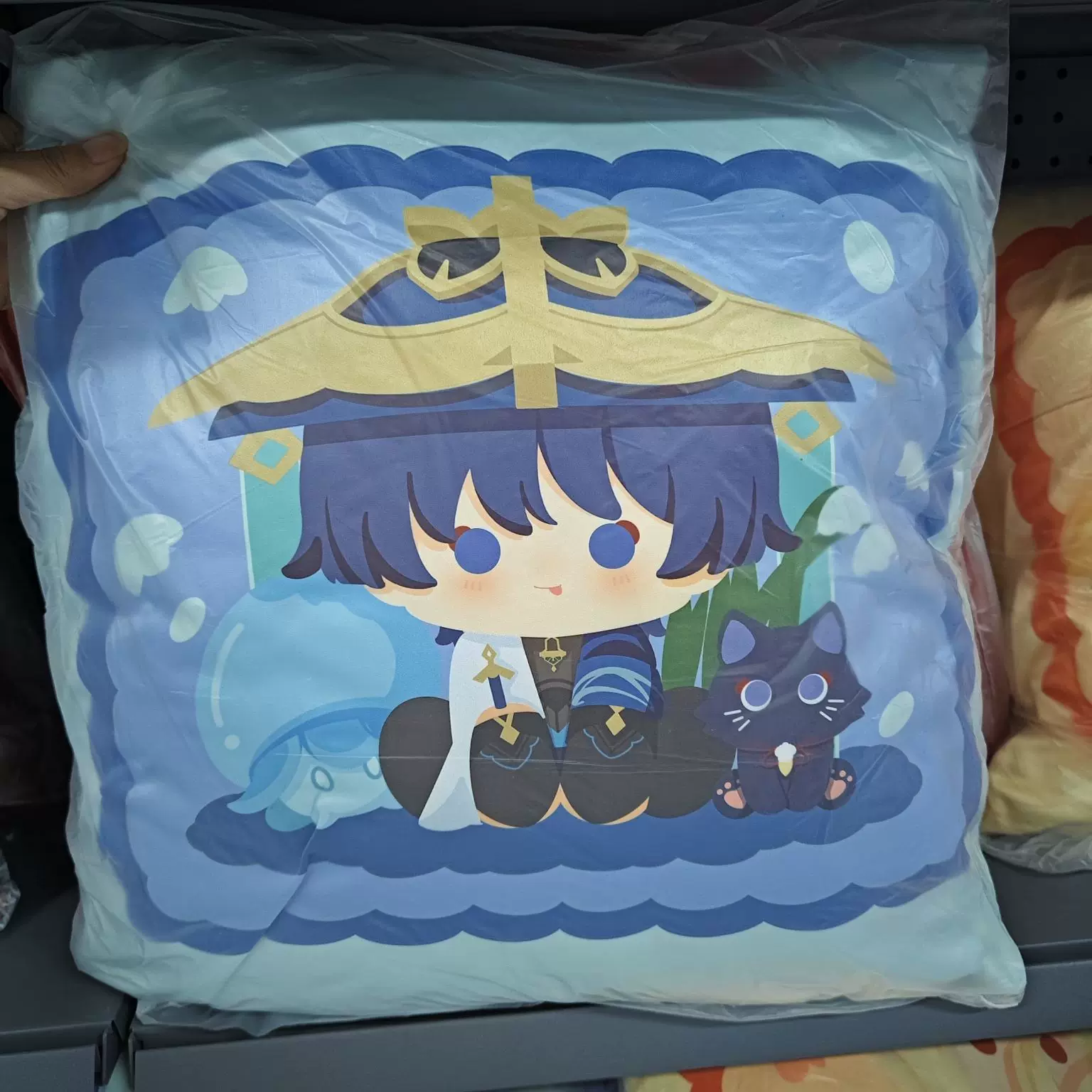 原神 フリーナ スカラムッシュ タルタリア コスプレ アニメ - Throw Pillow のレビューと価格