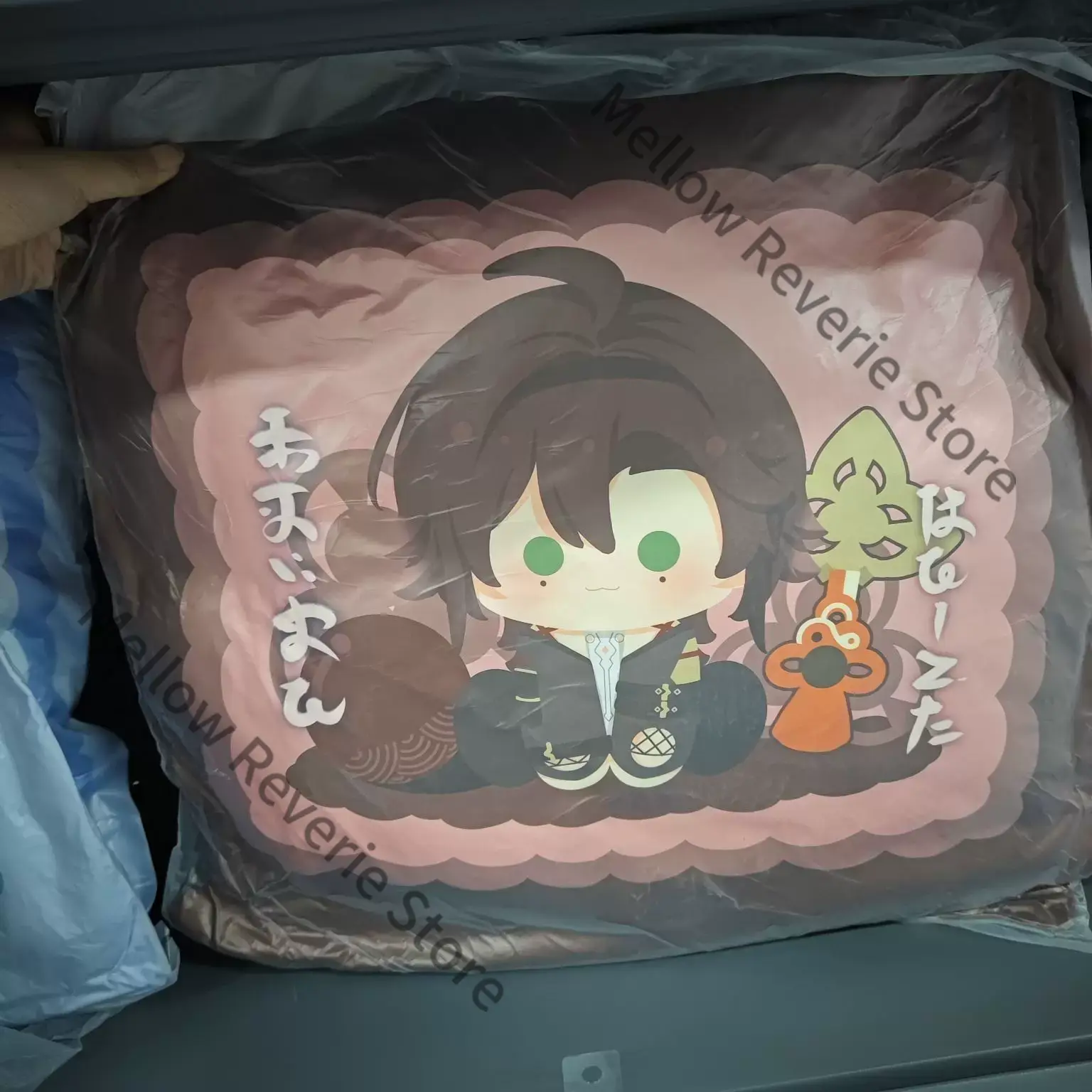 原神 フリーナ スカラムッシュ タルタリア コスプレ アニメ - Throw Pillow のレビューと価格