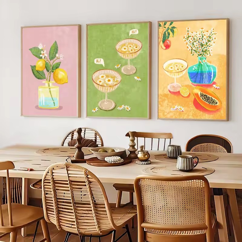 Just Eat It 食品と飲み物のポスター ウォールアー - Vase Decor のレビューと価格