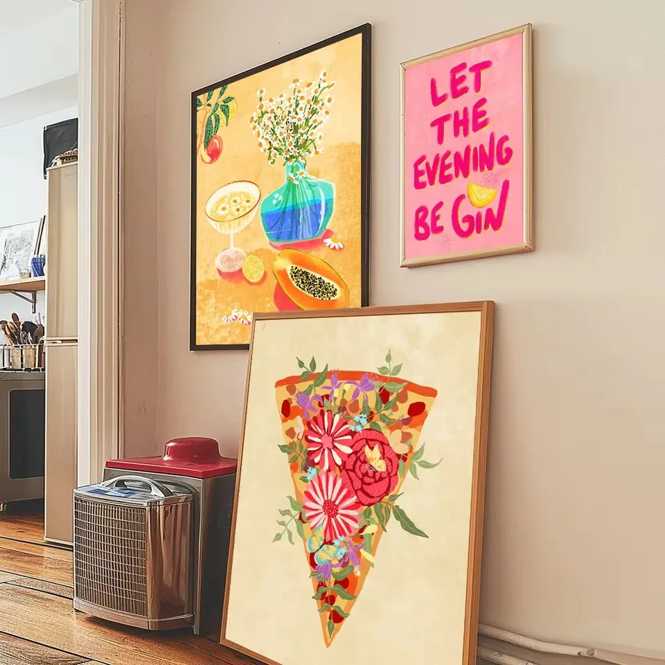 Just Eat It 食品と飲み物のポスター ウォールアー - Vase Decor のレビューと価格